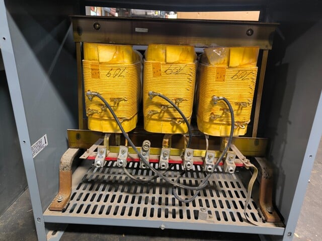 75 KVA 600-208Y Primary, 120 Secondary Square D 75T8H, Sorgel Transformer, 72-208 Amp, Type 2 Encl - Image 3