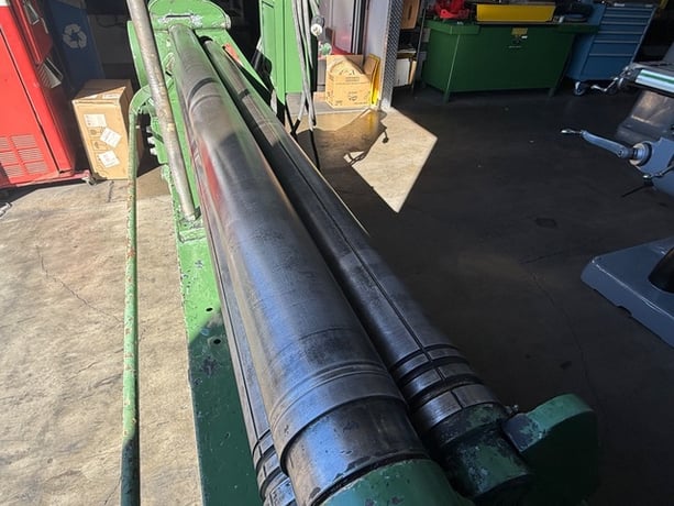 6' x 16 gauge Reed-Prentice #474, Initial Pinch Sheet Metal Roll, 4-1/4", 18 FPM - Image 4