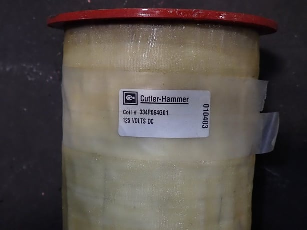 Cutler-Hammer, 334P064G01, Electrical Coil, 125 VDC - Image 7