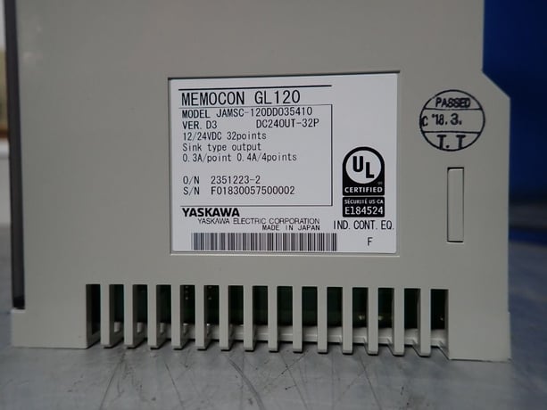 Yaskawa Electric, JAMSC-120DDO35410, Output Module, 12/24 VDC - Image 7