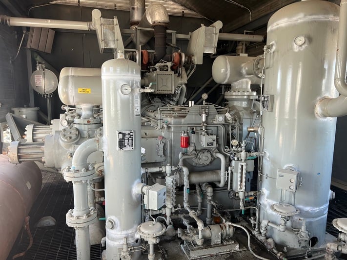 1122 HP Waukesha #L5108GSI EI FE565, Reciprocating Compressor, 3 stage, natural gas engine, 2010 - Image 7