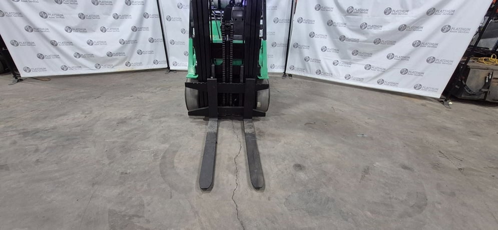 8000 lb. Mitsubishi #FGC40K, LPG forklift, 3 stage, 183" lift, 12463 hours, reconditioned, 2017 - Image 4