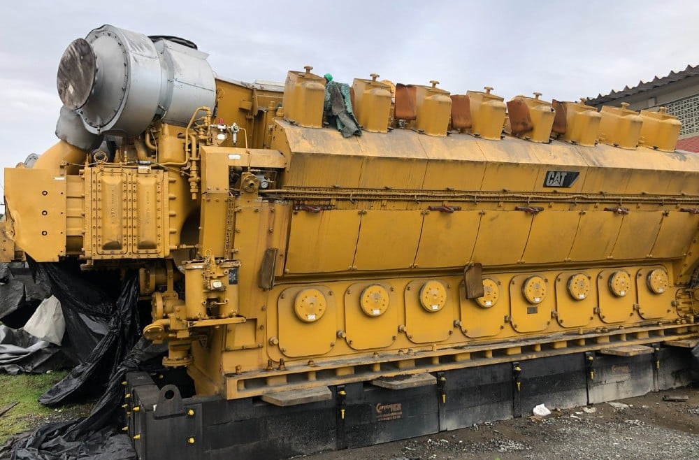 Caterpillar #16CM32C, 7370 MW, 13800 Volts, 60 Hz, Diesel/HFO Generator Sets, surplus (5 available) - Image 2