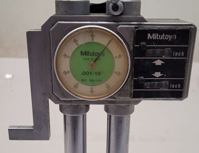 Mitutoyo Model 192-112 - .001-18" Analog Height Gauge - Image 1