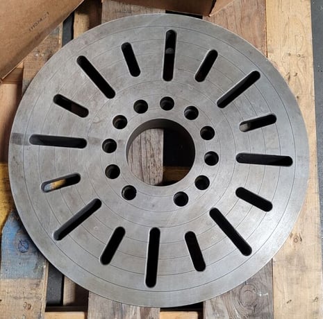19-3/4" Face Plate for Lathe w/A2-8 Mount - Image 1