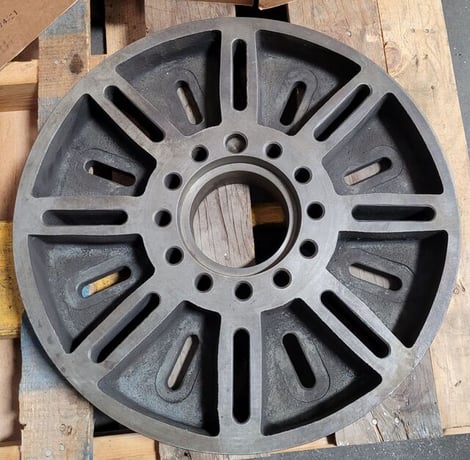 19-3/4" Face Plate for Lathe w/A2-8 Mount - Image 2