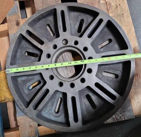 19-3/4" Face Plate for Lathe w/A2-8 Mount - Image 5