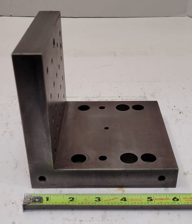 6" x 6" x 6" Right Angle Plate - Image 3