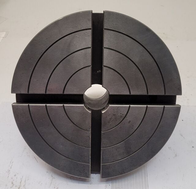 4 Jaw Lathe Chuck - 7-3/4" Diameter - Image 1