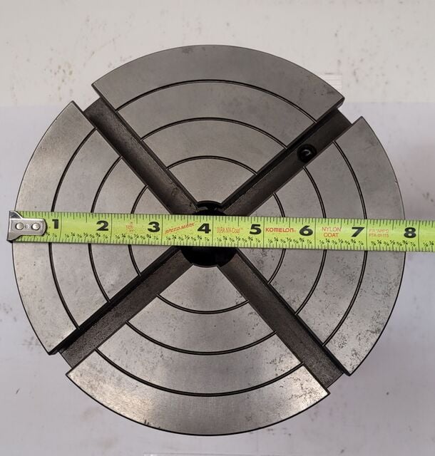 4 Jaw Lathe Chuck - 7-3/4" Diameter - Image 7