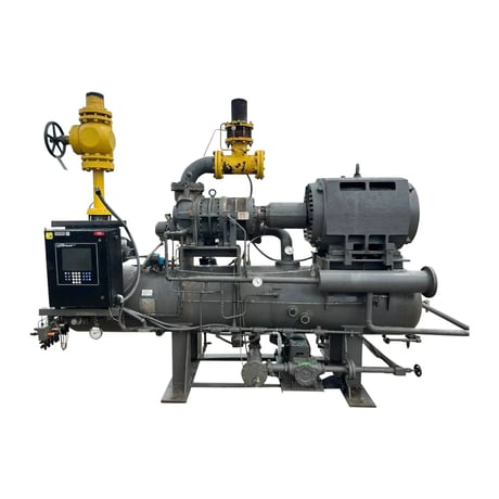 250 HP FES #200SUD-VI3.6, Rotary Screw Compressor Package, Mycom 200SUD, 3540 RPM, 58/32 Amp., 2300/4160 V. - Image 1