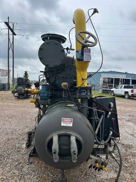 700 HP Dunham-Bush #2516DLA3VOD, FES Ammonia Rotary Screw Compressor Package, 300 psi, 3570 RPM, 4160 V., 90 - Image 5