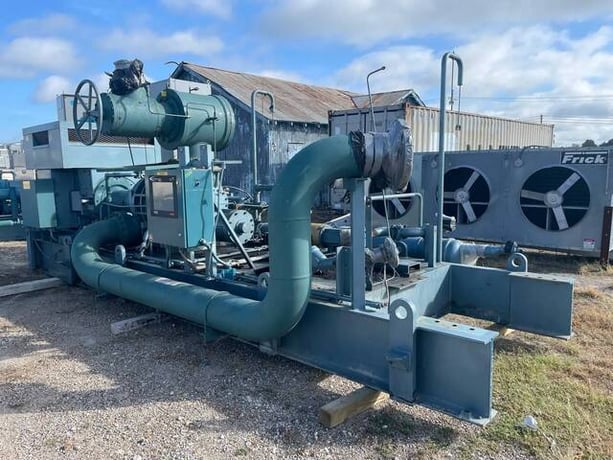 687 HP Frick #RWB-II-496V, Rotary Screw Compressor Package, 350 psi, 3600 RPM, 4800/4160 V., 60 Hz, 3-Ph. - Image 5