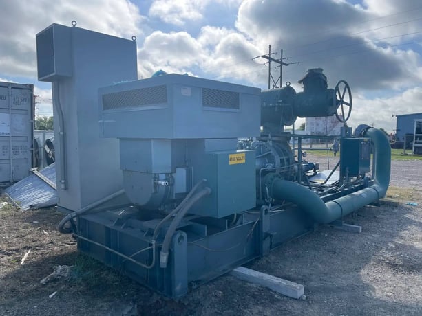 687 HP Frick #RWB-II-496V, Rotary Screw Compressor Package, 350 psi, 3600 RPM, 4800/4160 V., 60 Hz, 3-Ph. - Image 6