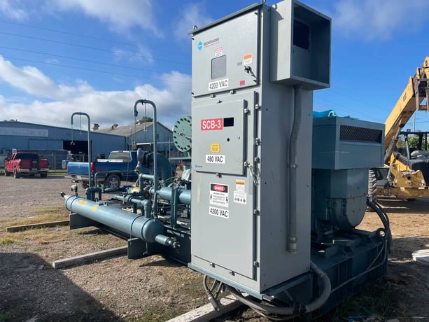 687 HP Frick #RWB-II-496V, Rotary Screw Compressor Package, 350 psi, 3600 RPM, 4800/4160 V., 60 Hz, 3-Ph. - Image 7