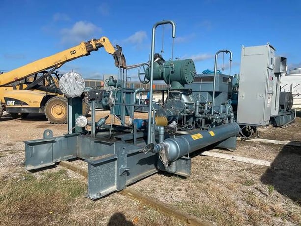 687 HP Frick #RWB-II-496V, Rotary Screw Compressor Package, 350 psi, 3600 RPM, 4800/4160 V., 60 Hz, 3-Ph. - Image 8