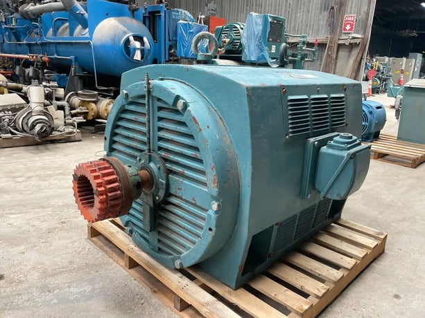 500 HP 3560 RPM Teco, Frame 5808A, 2300/4160 Volts, 3-Phase Induction Motor - Image 3