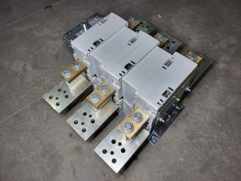 1600 Amp. ABB, OETL-NF1600, disconnect switch, 3-pole, 600 Volts, new surplus, 2014 - Image 4