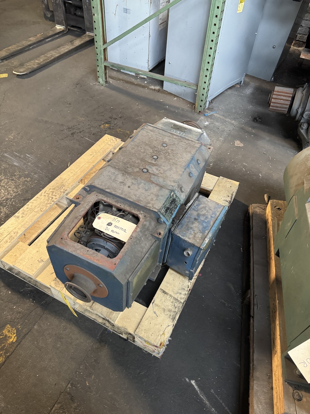 125 HP 1750/2500 RPM Bull DC Motor, Frame S3211ATZ, DPFV-BV, 500 VA, 150/300 VF - Image 3