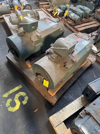 125 HP 1780/3260 RPM Reliance, Frame UL3203, TEAO-BC, 60/120 HZ, 460 V.AC (2 available) - Image 2