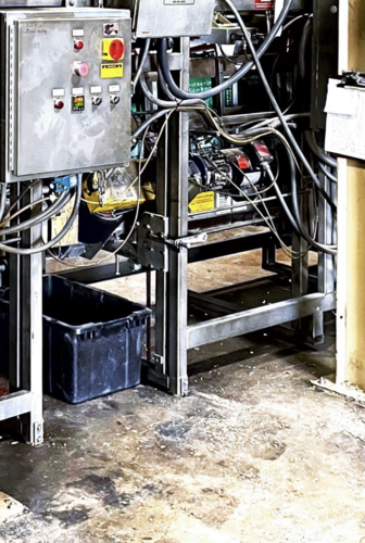 Hamer #2040, Form Fill Seal Bagger, upgraded 2080 jaw & side seal bar, controls, outfeed conveyor - Image 3
