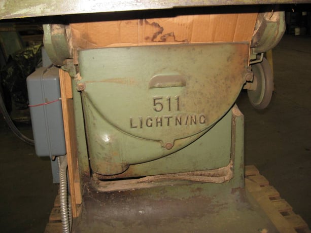 J A Fay & Egan J.A. Fay & Egan #511-Lightning, Tilting Arbor Table Saw, 220 V., 3ph, w/ starter & blades - Image 2