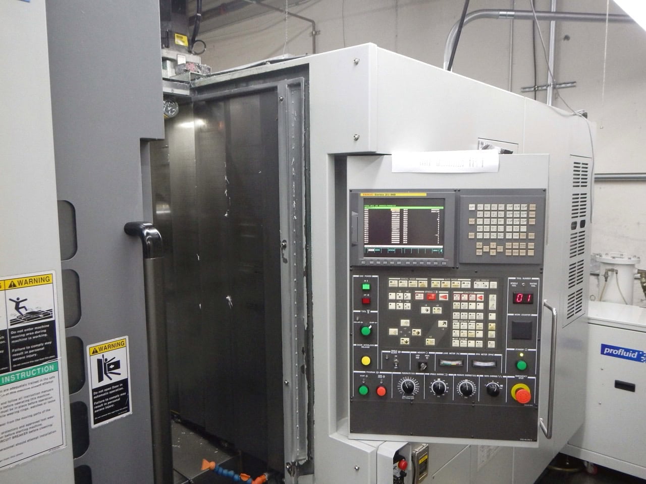 Hyundai Kia #HS-400I, Horizontal Machining Center, 25.2" X, 22" Y, 25.6" Z, 15.75" overall Pallet, 12000 RPM - Image 2