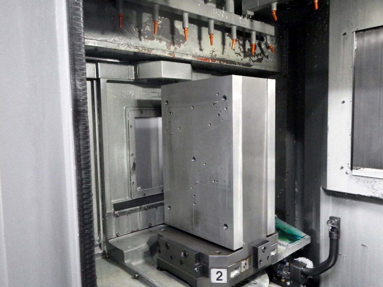 Hyundai Kia #HS-400I, Horizontal Machining Center, 25.2" X, 22" Y, 25.6" Z, 15.75" overall Pallet, 12000 RPM - Image 5