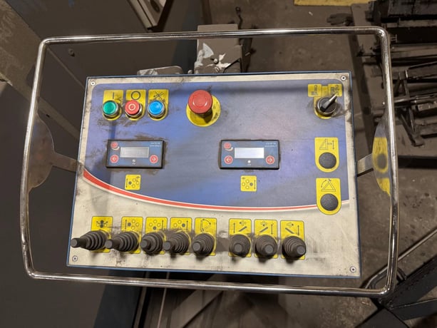 59" x 1/8" Baileigh #M-0730-C/S, 4-Roll Plate Bending Machine, 5.11" top roll diameter, 4.13" side rolls - Image 3