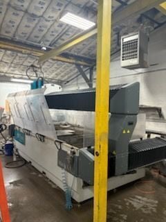 Flow #Mach-300-3015-DWJ, CNC waterjet, 5' x10'tbl., 120" X, 60" Y, 12" Z, 50 HP, 94000 psi, 2018 - Image 2