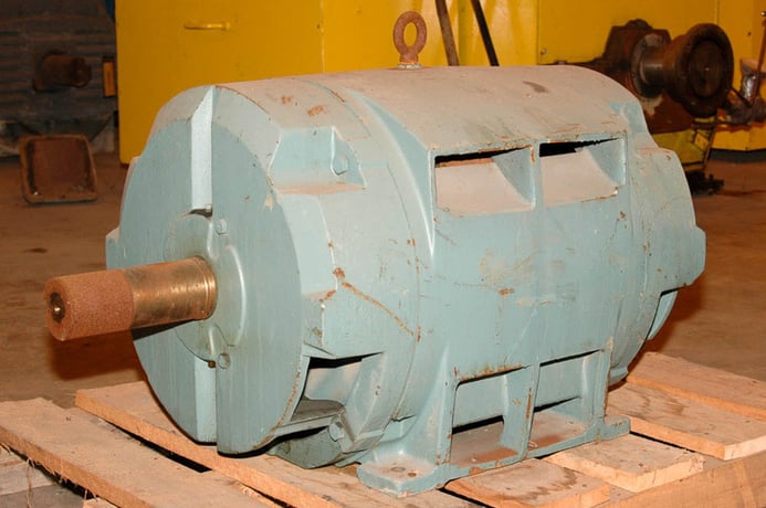100 HP 900 RPM Reliance, Frame 445T, DP, BB, 460 Volts - Image 2