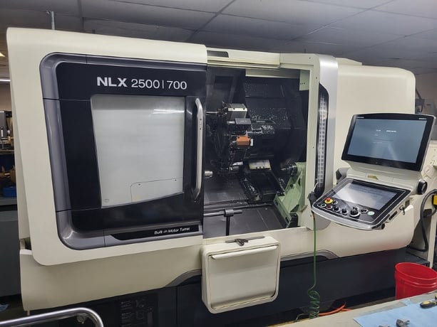 DMG, Mori #NLX-2500Y/700, CNC Lathe, Live Tooling, Y-Axis, 3" Spindle, 10" Chuck, S30 Collet Chuck, Low - Image 1