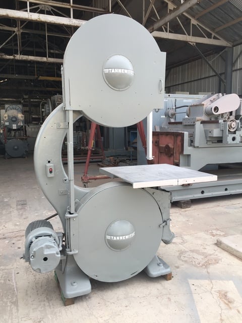 Tannewitz #G1, Vert Band Saw, 36" wheel, 36" throat, 1.75-2" blade, 1.5 HP, 220/440 V., 3ph - Image 2