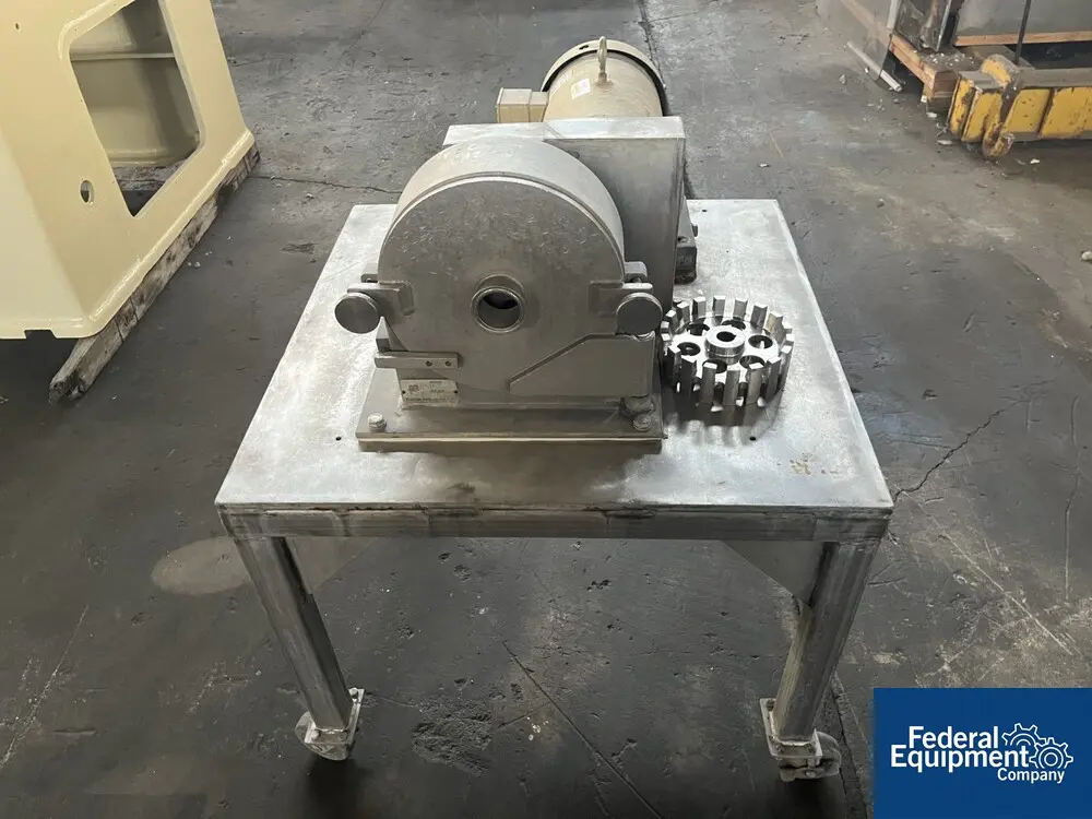 Prater #SM-19.Stainless Steel, Mill, Stainless Steel, 7 HP, on base, w/ motor - Image 6