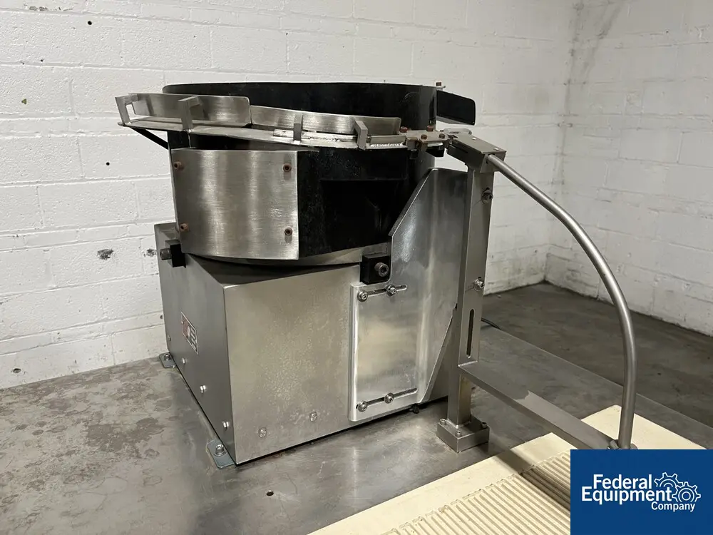 Industrial Feeding Systems, Table with Vibratory Bowl Feeders, Portable, 110 V. - Image 5