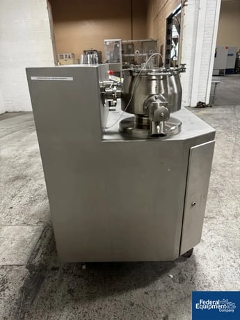 10 Liter Diosna #P/VAC-10, High Shear Mixer, Stainless Steel, side chopper, EX-ii rated, 230 V., 2008 - Image 5