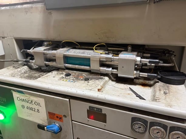 Flow #Mach-3-4020B-XD, 13' x 6' Table, 136" X, 78" Y, 7" Z, 100 HP, 5-Axis Dynamic XD cutting head, 87000 - Image 7