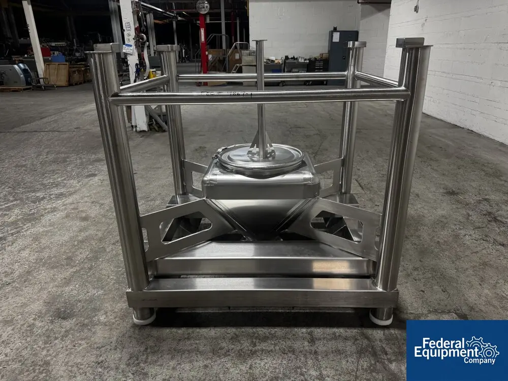 100 Liter Tote Systems, Tote, Stainless Steel, no valve (2 available) - Image 3