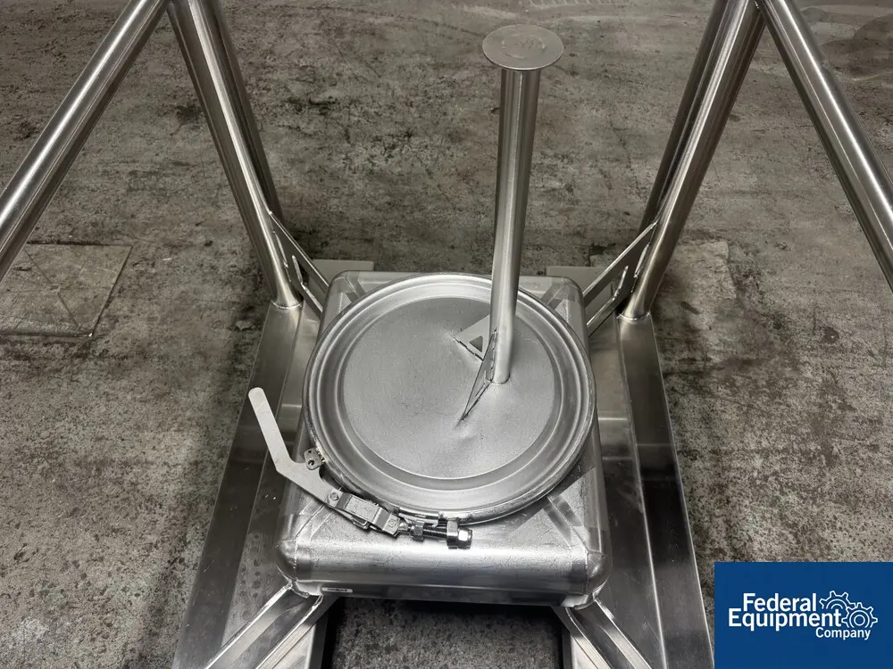 100 Liter Tote Systems, Tote, Stainless Steel, no valve (2 available) - Image 7
