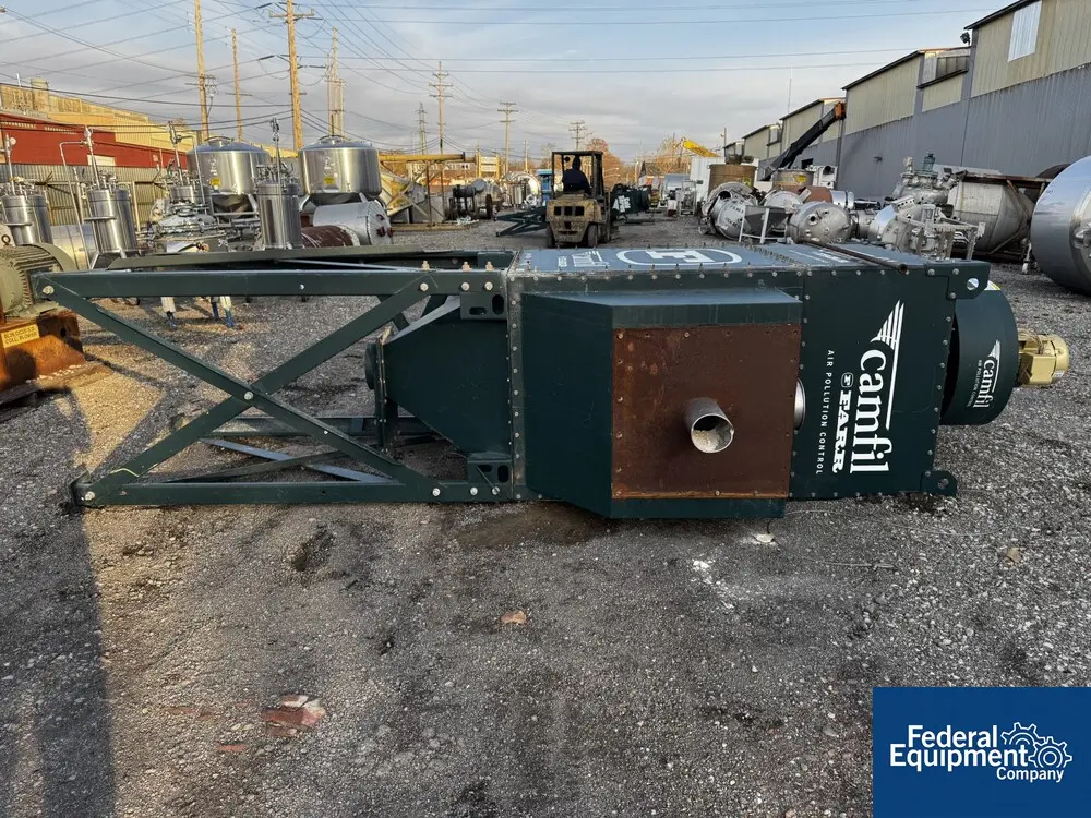 Camfil Farr #GS4, Dust Collector, Carbon Steel, 7.5 HP blower, 2011 (3 available) - Image 4
