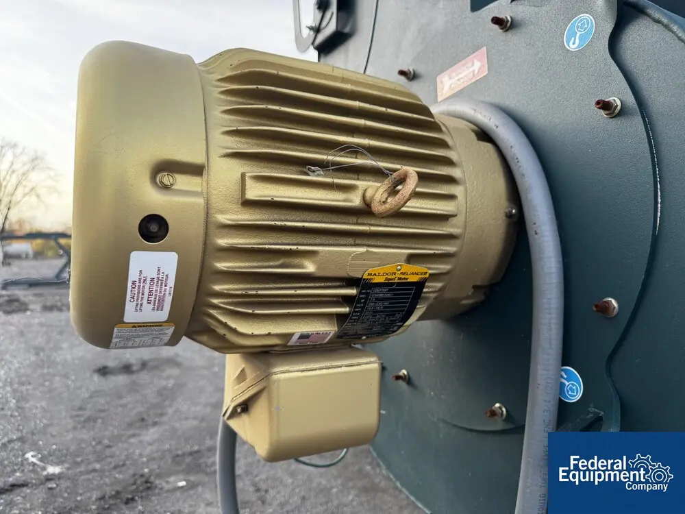 Camfil Farr #GS6, Dust Collector, Carbon Steel, 7.5 HP blower - Image 8
