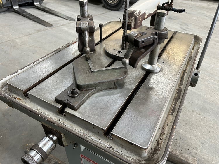 1.5" Hansford Davis #15B, mechanical keyseater, 4.5" stroke, 20" x 31" table, 45 SPM, 2003 - Image 5