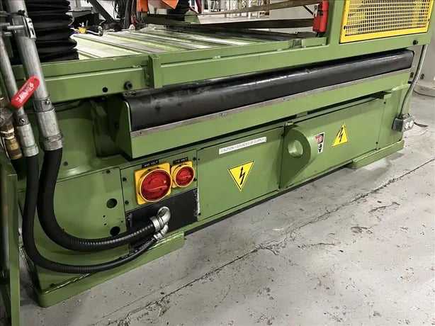 110 Ton, Millutensil #MIL-162, die tryout & spotting press, 39.4" stroke 24 HP, Siemens PLC, 1995 - Image 7