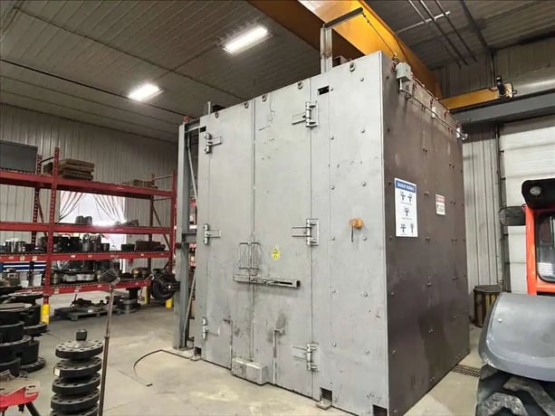 Custom built test booth for testing motors, gear boxes, pumps, etc - Image 3