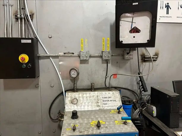 Custom built test booth for testing motors, gear boxes, pumps, etc - Image 9