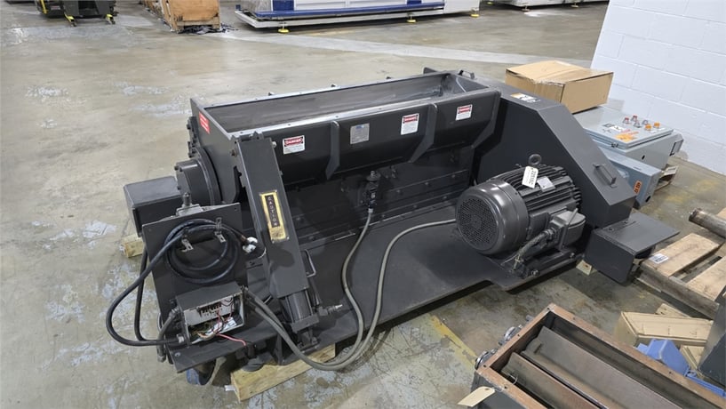 12" x 56" AEC #WG1256, Plastic Granulator, 30 HP, Starter Panel w/ Controls, Refurbished - Image 1