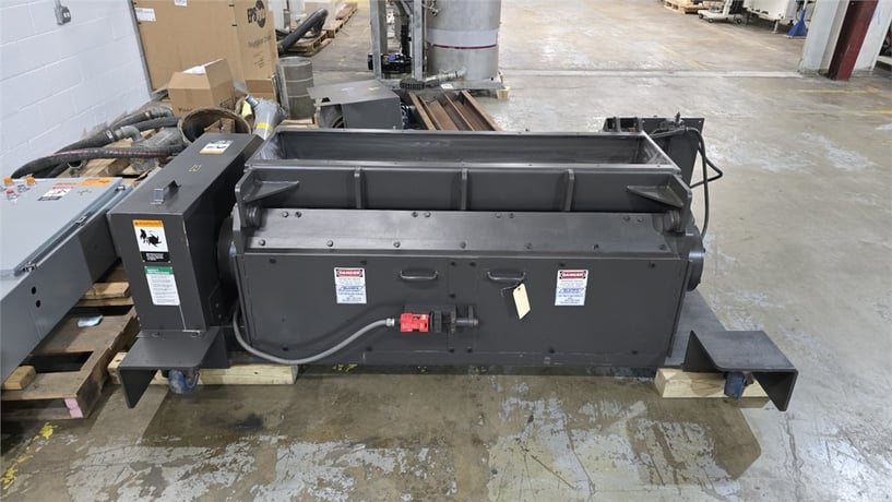 12" x 56" AEC #WG1256, Plastic Granulator, 30 HP, Starter Panel w/ Controls, Refurbished - Image 8
