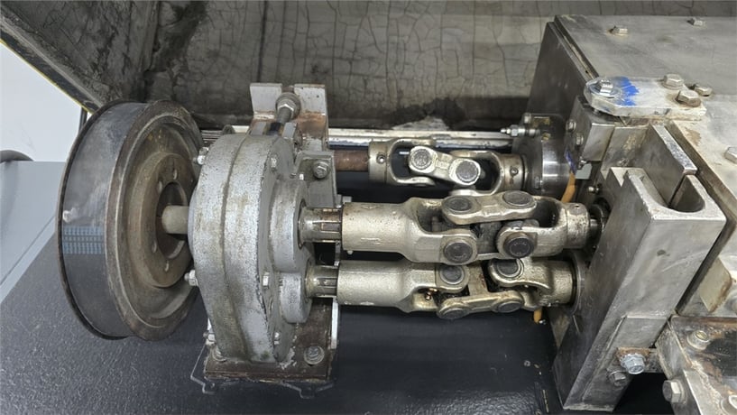 8" CF Scheer #A08, Pelletizer, 15 HP, 57" infeed H, 460 V., 3-Ph., 60 Hz - Image 4