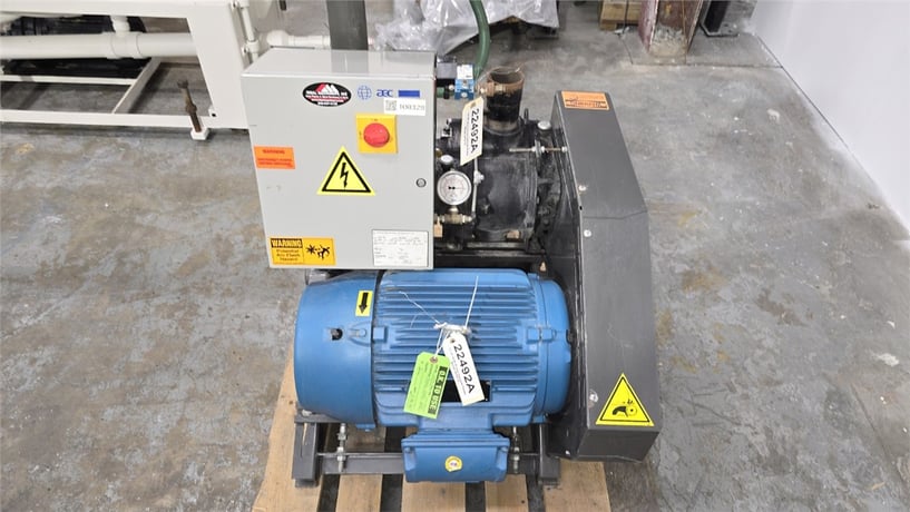 300 CFM @ 15" Hg., ACS Group #APD-15, Vacuum Pump, 15 HP, 1765 RPM, 254/6T Frame, 460 V., 3-Ph., 60 Hz, 2016 - Image 3