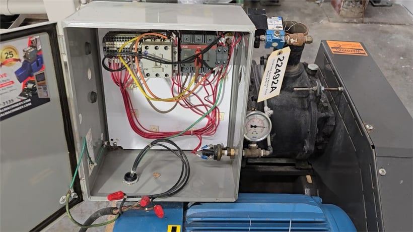 300 CFM @ 15" Hg., ACS Group #APD-15, Vacuum Pump, 15 HP, 1765 RPM, 254/6T Frame, 460 V., 3-Ph., 60 Hz, 2016 - Image 4